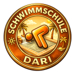 SCHWIMMSCHULE DARI ABZEICHEN BRONZE FINAL - 30x30cm