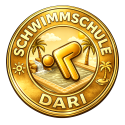 SCHWIMMSCHULE DARI ABZEICHEN GOLD FINAL - 30x30cm