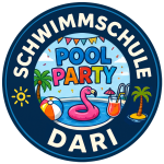 SCHWIMMSCHULE DARI POOLPARTY - 30x30cm PNG